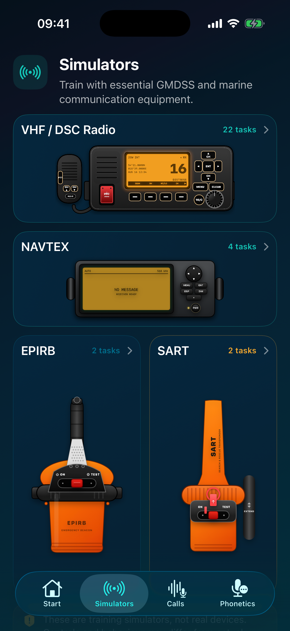 Marine Radio Simulator — Simulators